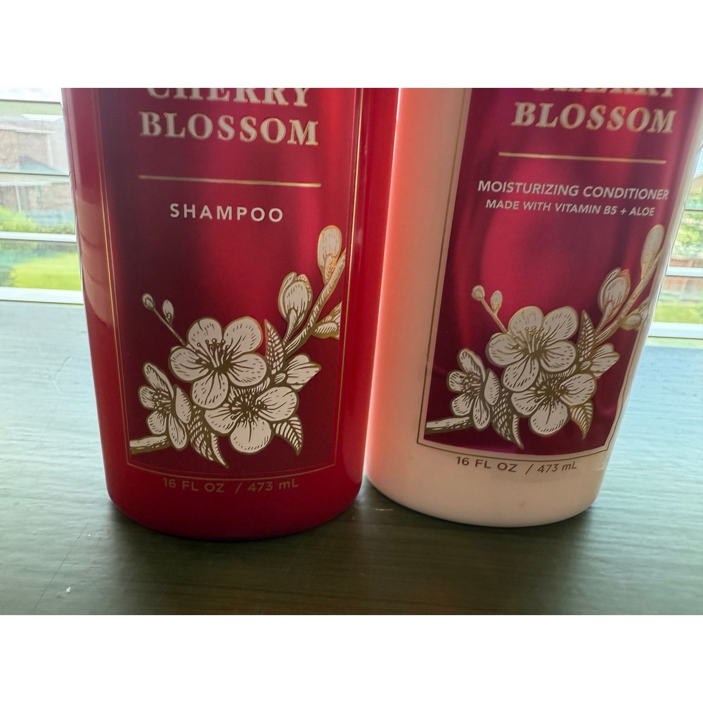 Bath & Body Works Japanese Cherry Blossom‎ shampoo / conditioner - Picture 2 of 2